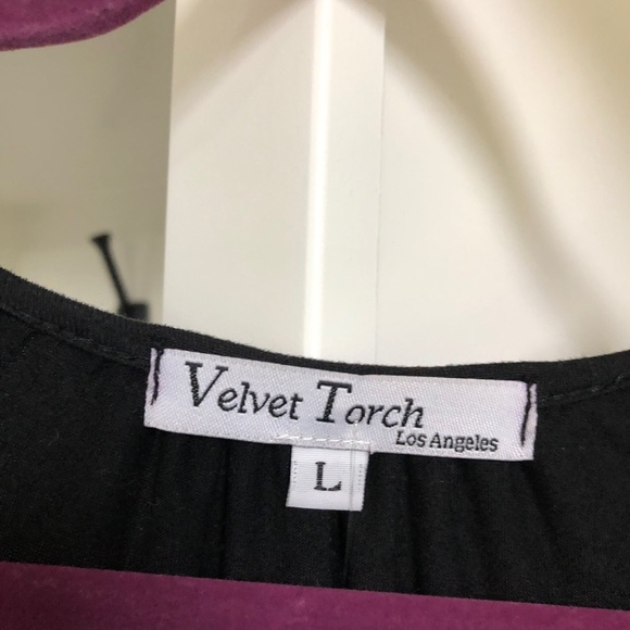 Velvet Torch Black Dress NWT - Picture 6 of 6